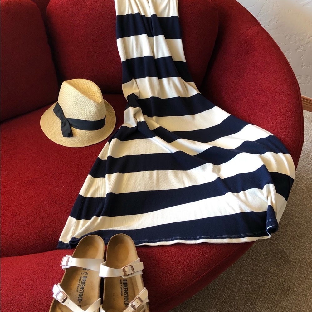 Striped Maxi Dress